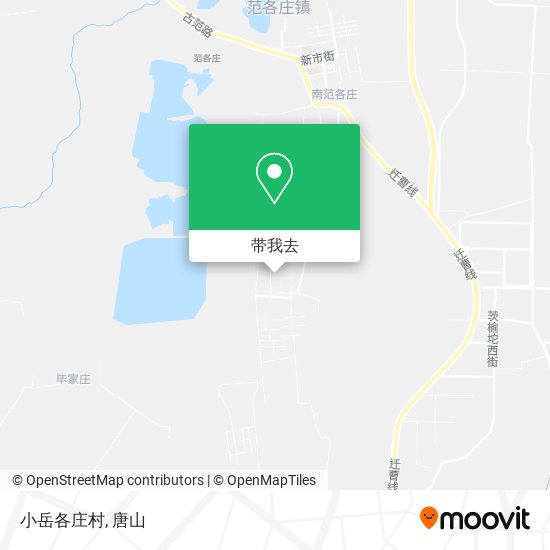 小岳各庄村地图