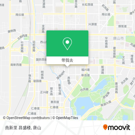 燕新里 昌盛楼地图