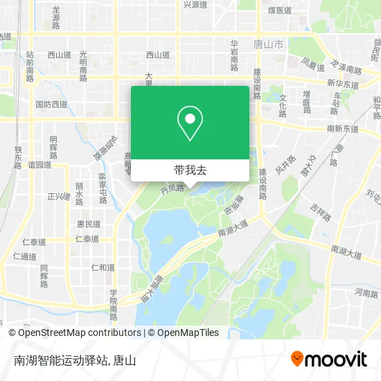 南湖智能运动驿站地图