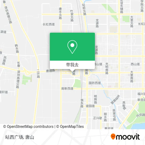 站西广场地图