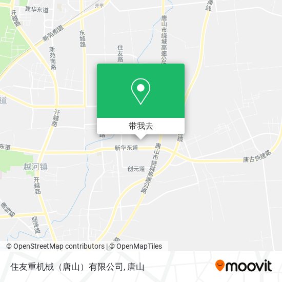 住友重机械（唐山）有限公司地图