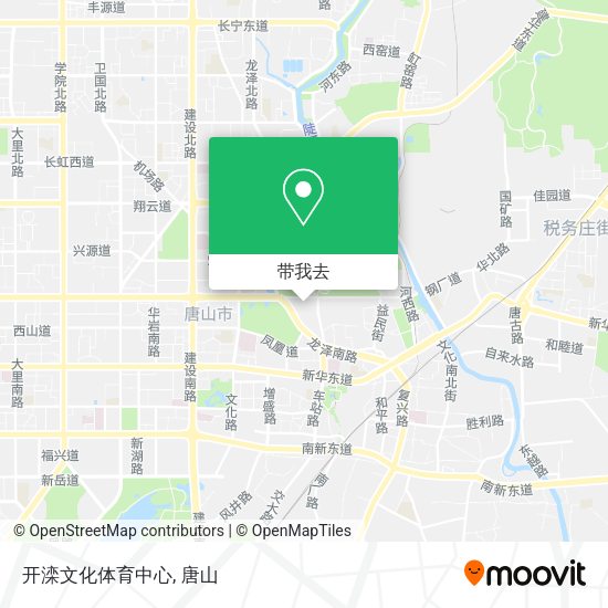 开滦文化体育中心地图