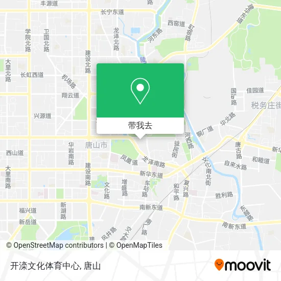 开滦文化体育中心地图