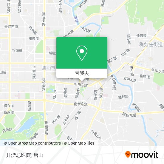 开滦总医院地图