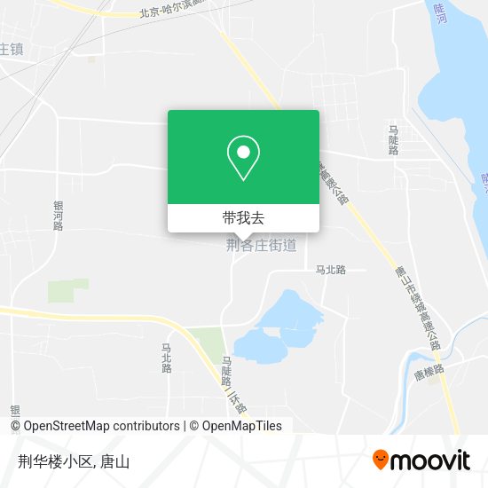 荆华楼小区地图
