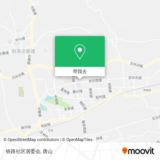 铁路社区居委会地图