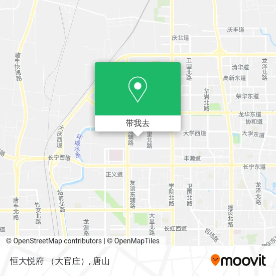 恒大悦府  （大官庄）地图