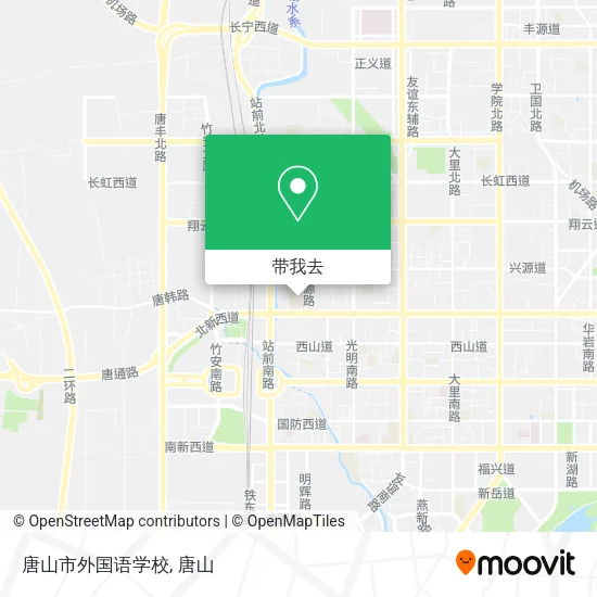 唐山市外国语学校地图