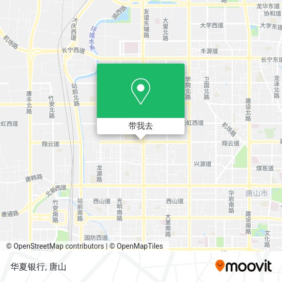 华夏银行地图