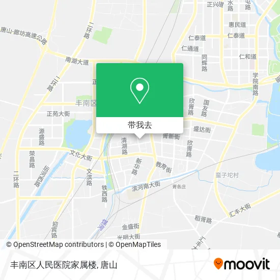 丰南区人民医院家属楼地图