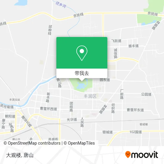 大观楼地图