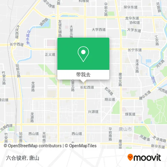 六合骏府地图