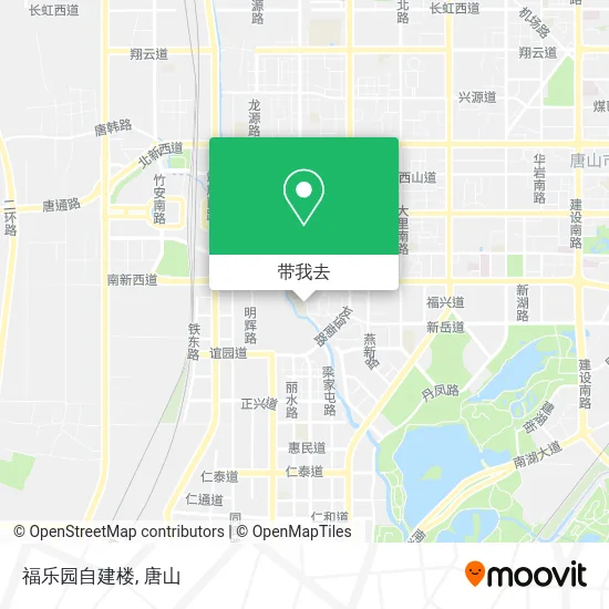 福乐园自建楼地图