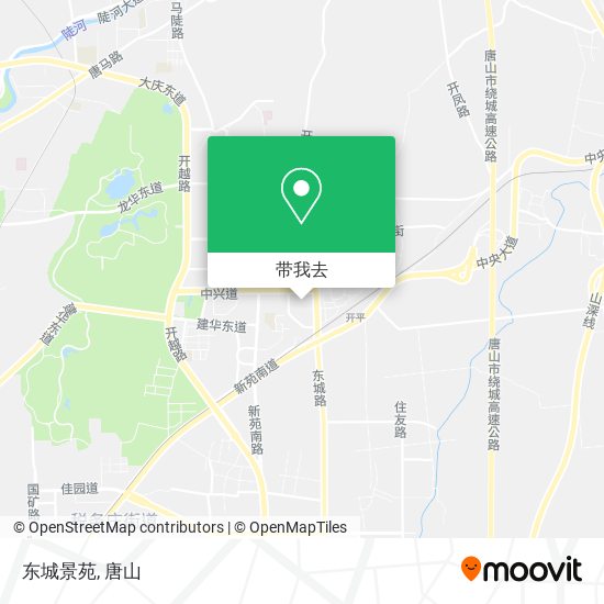 东城景苑地图