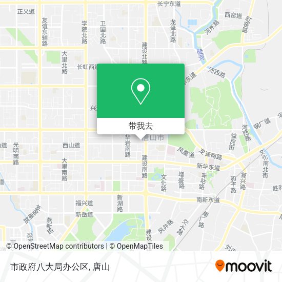 市政府八大局办公区地图