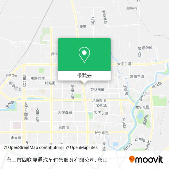 唐山市四联晟通汽车销售服务有限公司地图