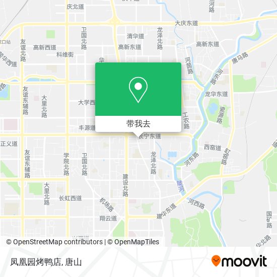 凤凰园烤鸭店地图