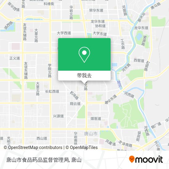 唐山市食品药品监督管理局地图