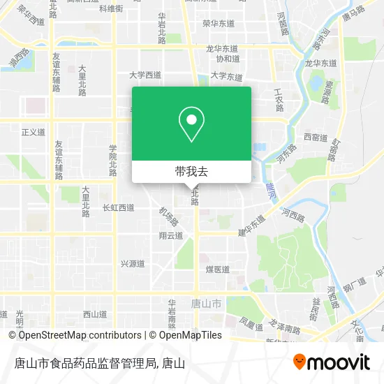 唐山市食品药品监督管理局地图