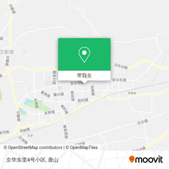 京华东里4号小区地图