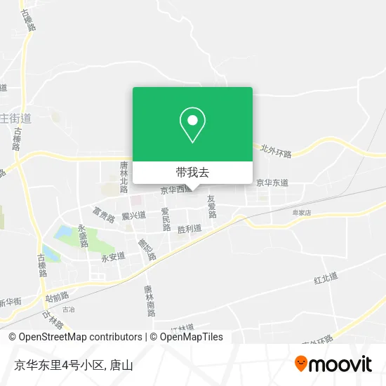 京华东里4号小区地图