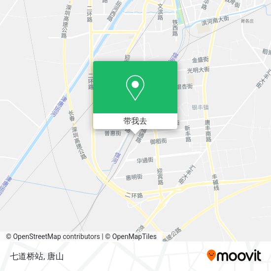七道桥站地图