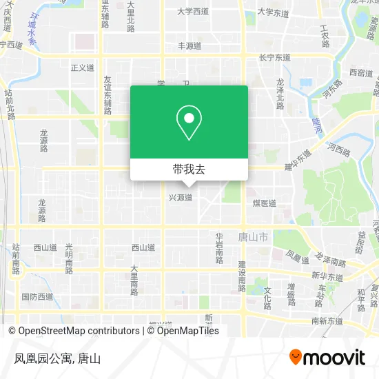 凤凰园公寓地图