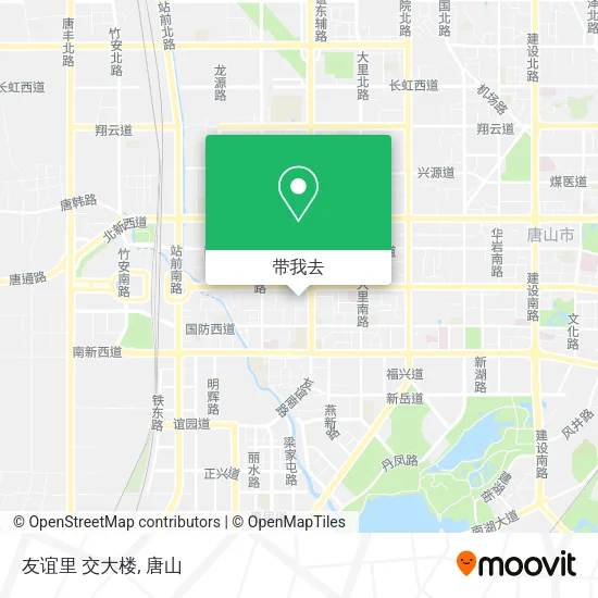 友谊里 交大楼地图