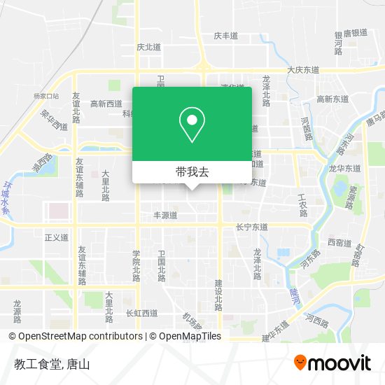教工食堂地图