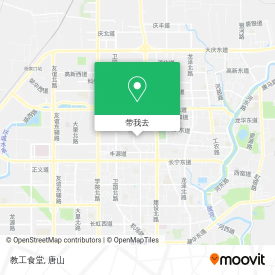 教工食堂地图