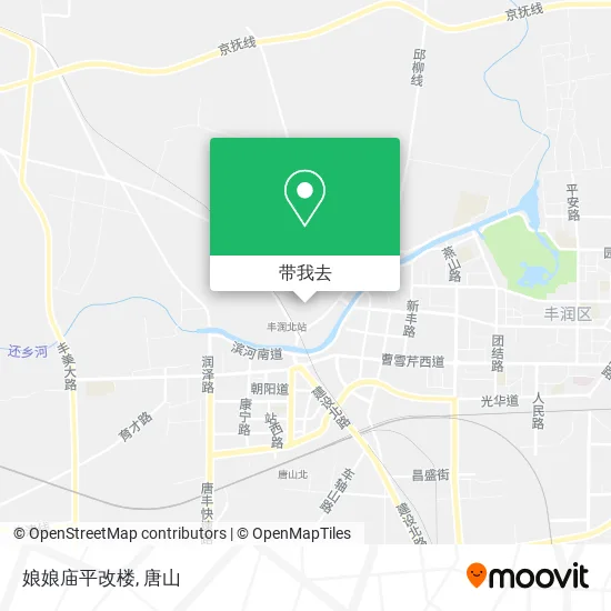 娘娘庙平改楼地图