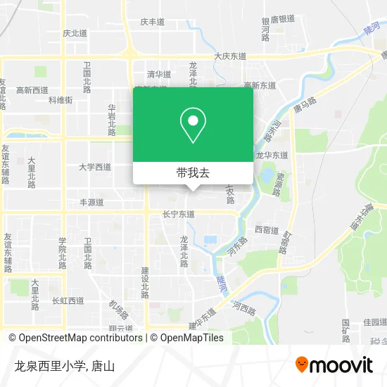 龙泉西里小学地图