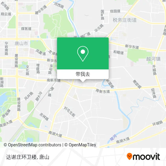 达谢庄环卫楼地图