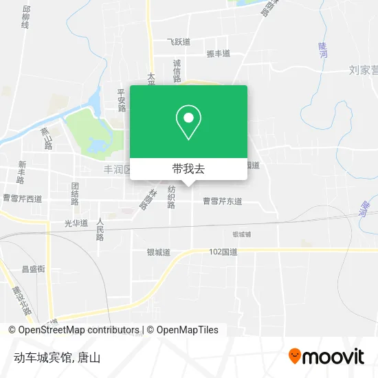 动车城宾馆地图