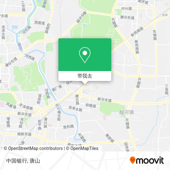 中国银行地图