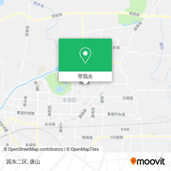 园东二区地图