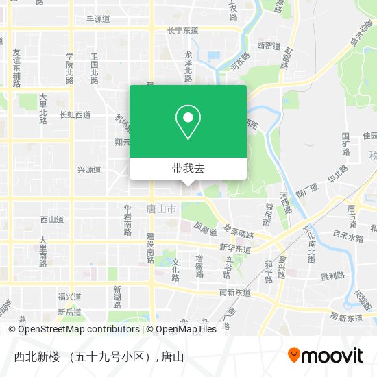 西北新楼  （五十九号小区）地图