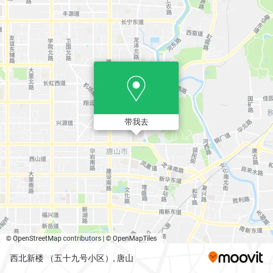 西北新楼  （五十九号小区）地图