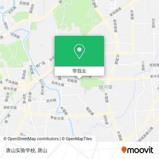 唐山实验学校地图