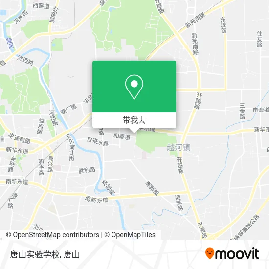 唐山实验学校地图