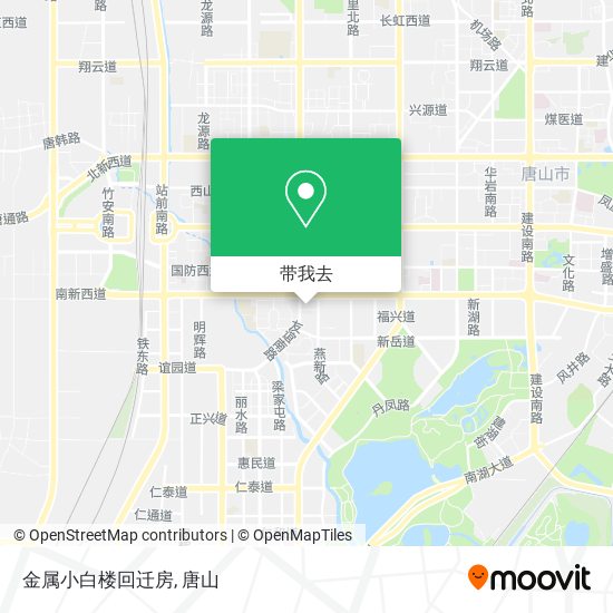金属小白楼回迁房地图