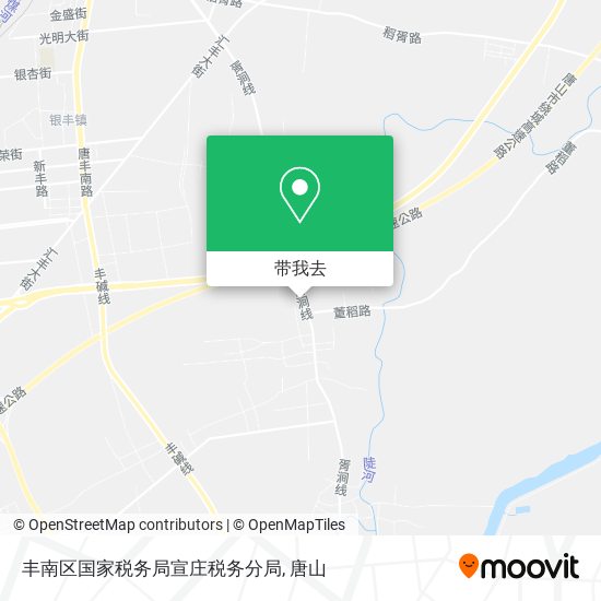 丰南区国家税务局宣庄税务分局地图