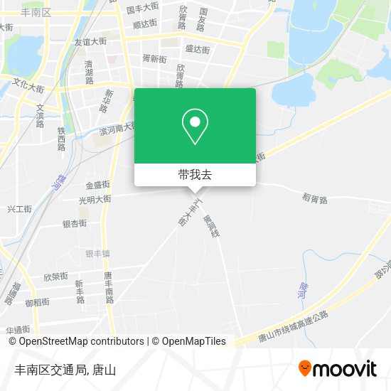 丰南区交通局地图