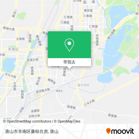 唐山市丰南区廉租住房地图