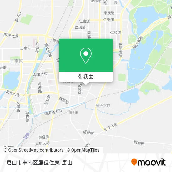 唐山市丰南区廉租住房地图
