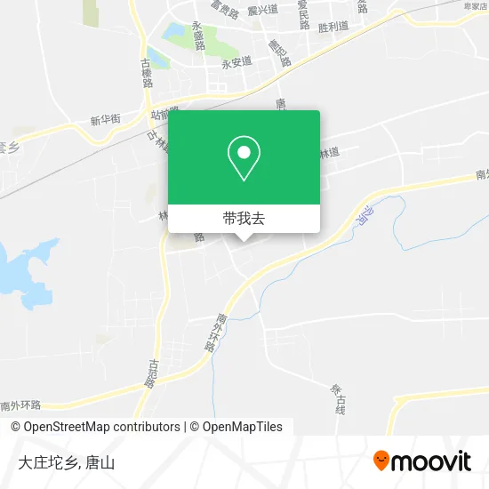 大庄坨乡地图