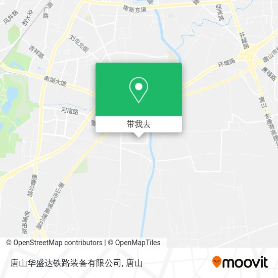 唐山华盛达铁路装备有限公司地图