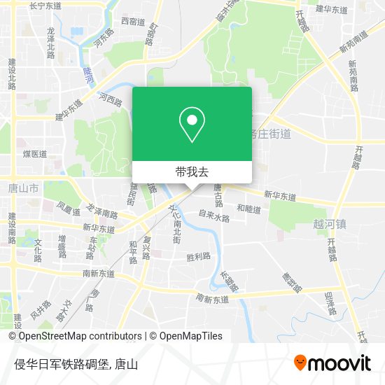 侵华日军铁路碉堡地图