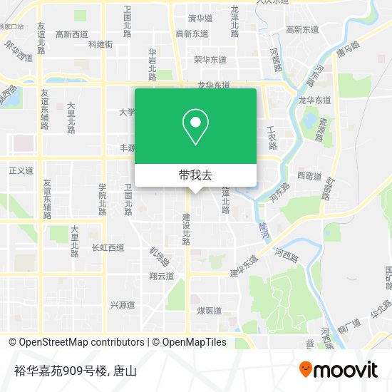 裕华嘉苑909号楼地图