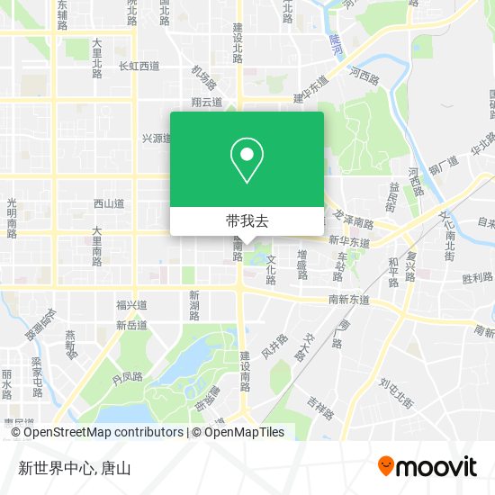 新世界中心地图